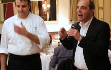 30 - Lo chef Ettore Bocchia, Villa Serbelloni, presenta il suo pasticciere Manuel Ferrari